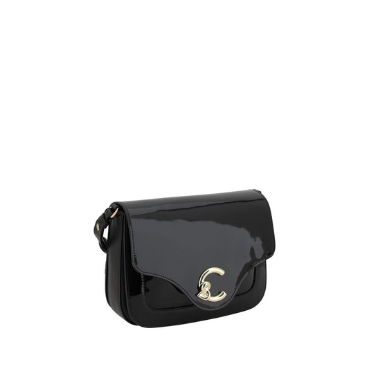 Sac à bandoulière verni Coccinelle C-Me