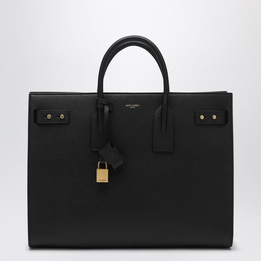 Saint Laurent Large Tote Bag Sac De Jour Black