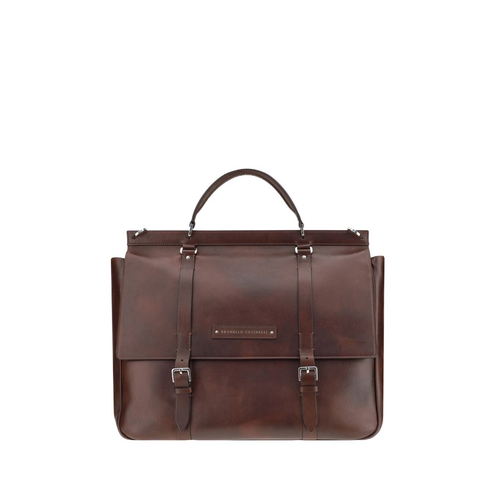 Brunello Cucinelli Leather Travel Bag