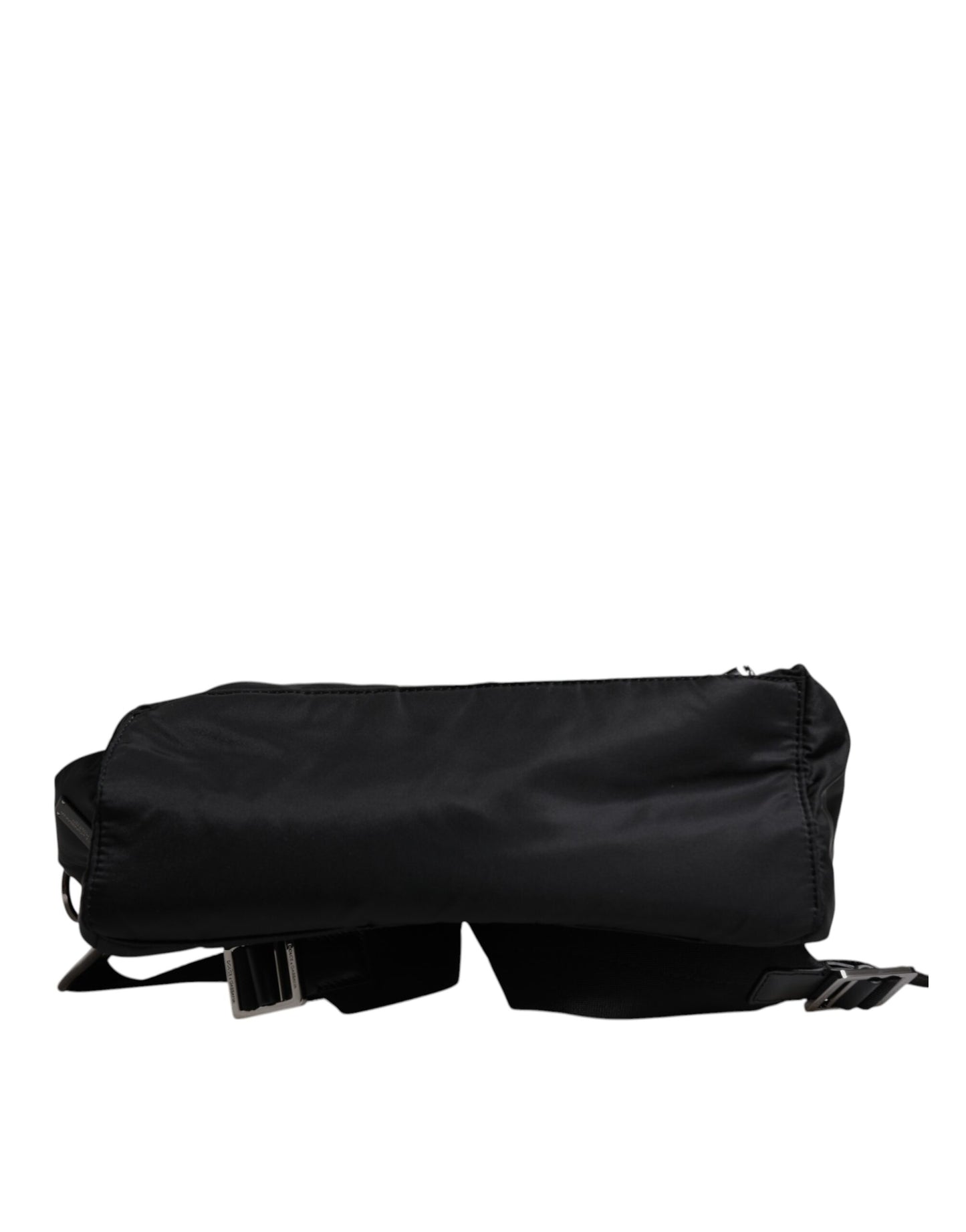 Dolce &amp; Gabbana – Schul- und Reiserucksack aus Polyamid mit schwarzem Logoband