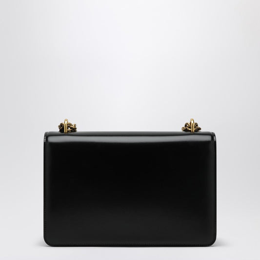 Valentino Garavani Black Leather Shoulder Bag