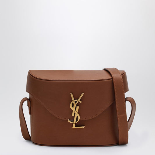 Saint Laurent Monogram Small Brick-Coloured Shoulder Bag
