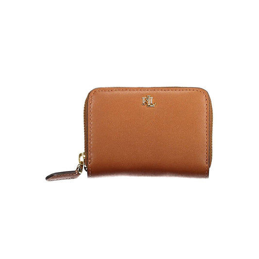 Ralph Lauren Brown Leather Wallet at The Platonist