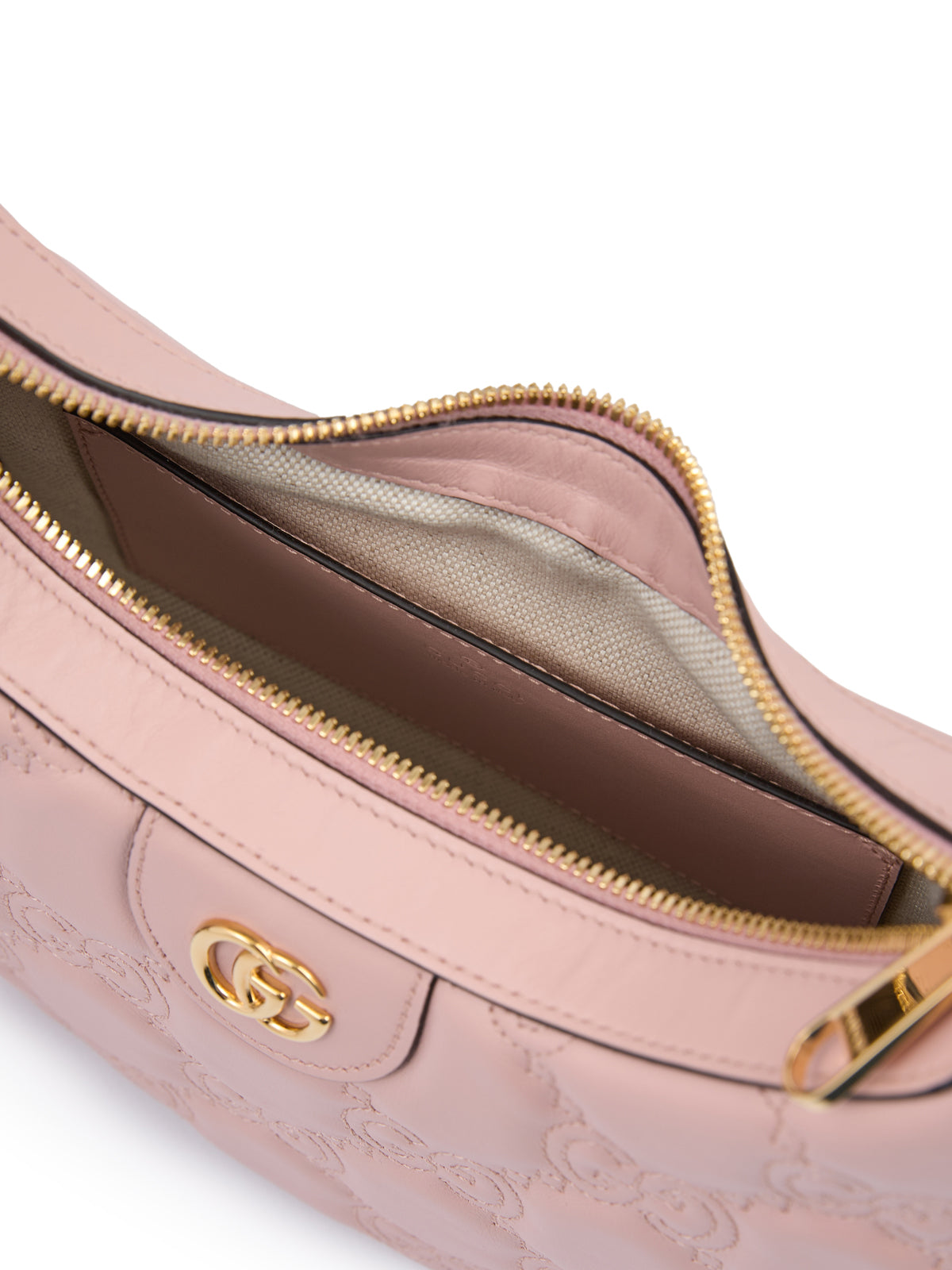 Gucci Light Pink Leather Shoulder Bag at The Platonist