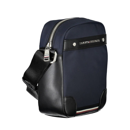 Tommy Hilfiger – Blaue Polyester-Umhängetasche für Herren