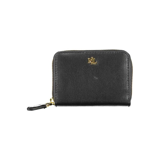 Ralph Lauren Black Leather Wallet at The Platonist