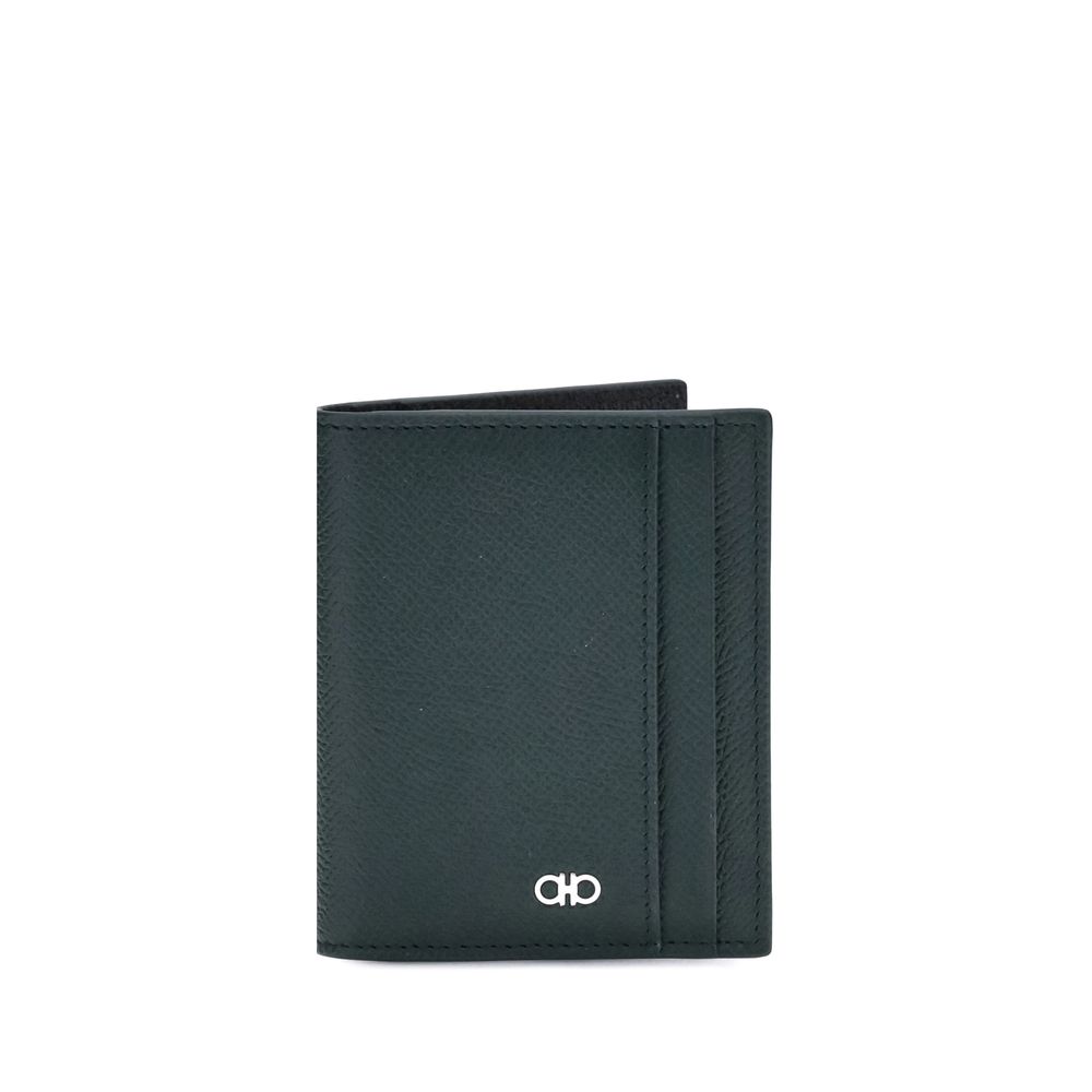 Ferragamo Leather Card Holder at The Platonist