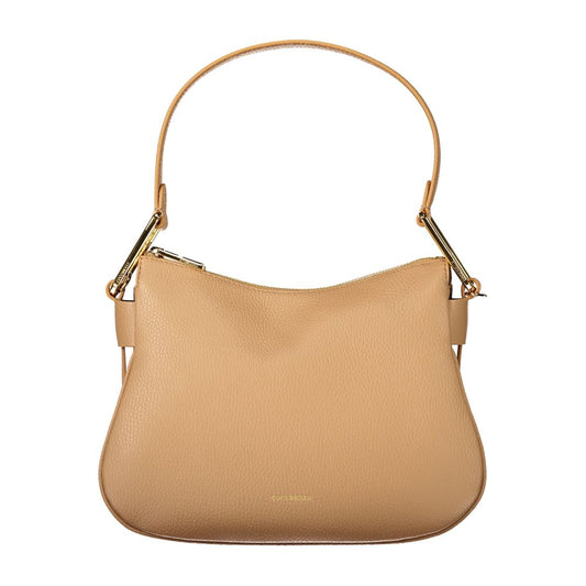 Sac à main Coccinelle en cuir marron pour femme