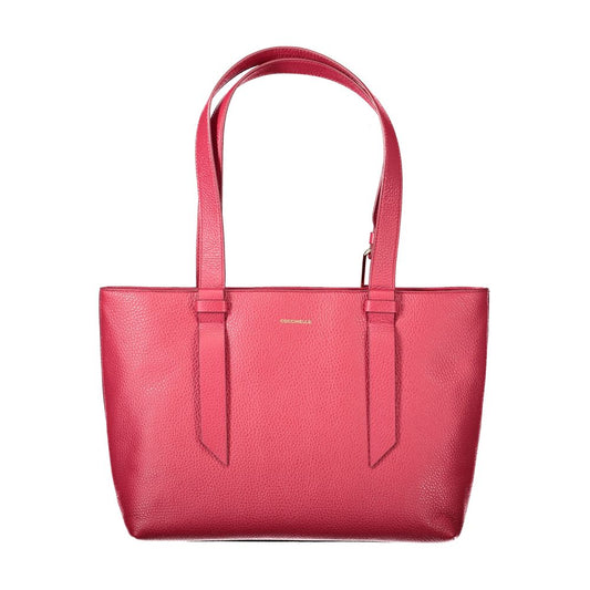 Sac à main Coccinelle en cuir rouge pour femme