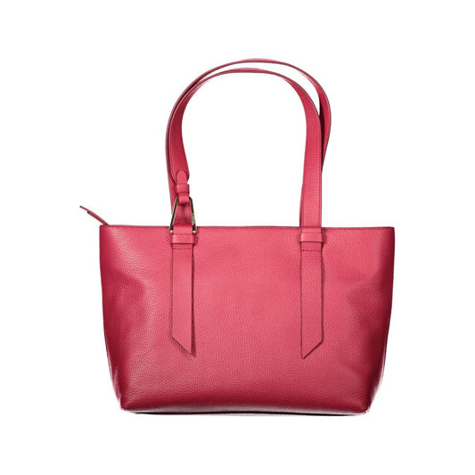 Sac à main Coccinelle en cuir rouge pour femme