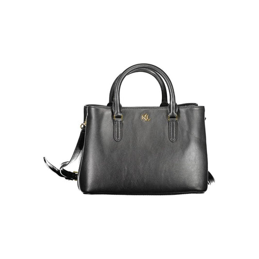 Ralph Lauren Black Leather Handbag at The Platonist