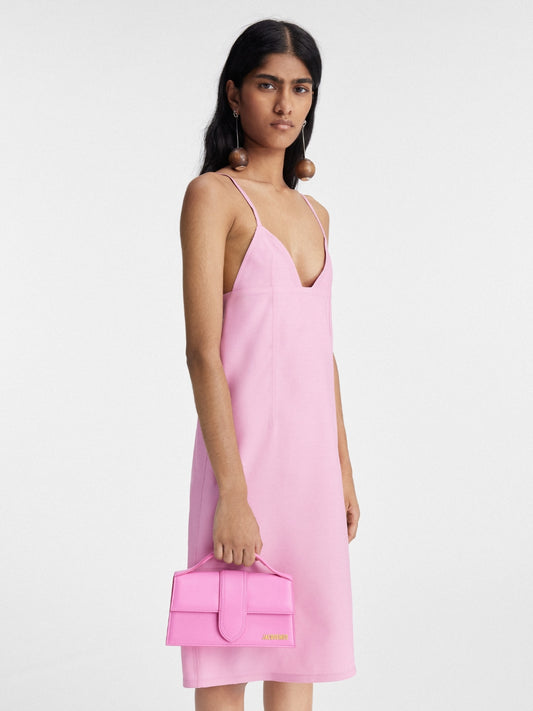 Jacquemus Le Grand Bambino Pink Bag at The Platonist