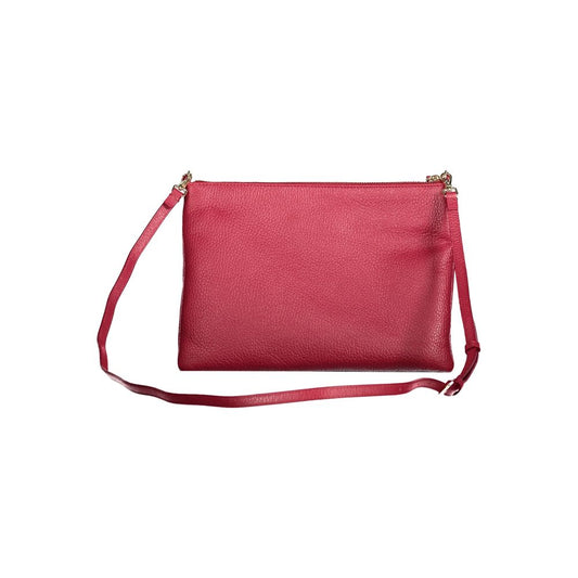 Sac à main en cuir rouge Coccinelle