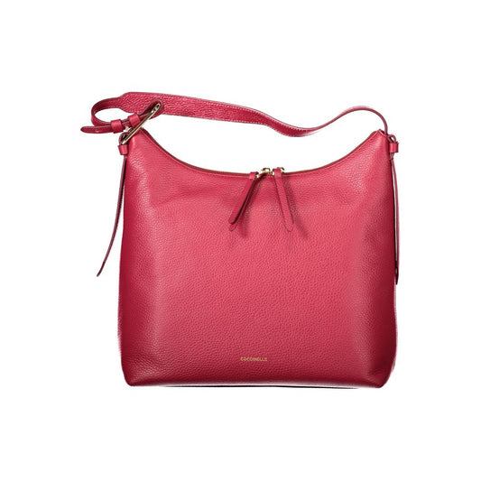 Sac à main Coccinelle en cuir rouge pour femme