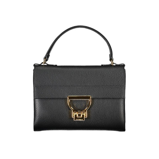 Coccinelle Schwarze Leder Damen Handtasche