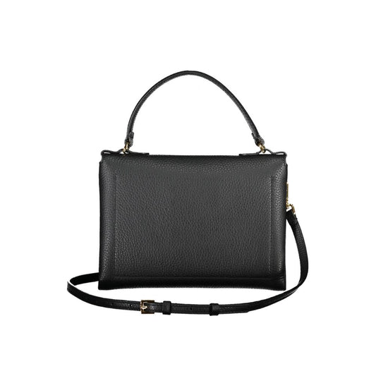 Coccinelle Schwarze Leder Damen Handtasche