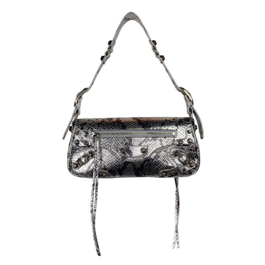 Balenciaga Gray Calfskin Handbag at The Platonist