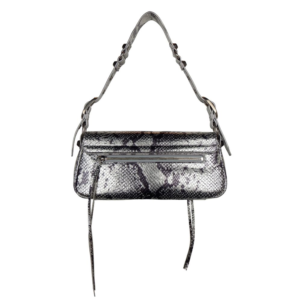 Balenciaga Gray Calfskin Handbag at The Platonist