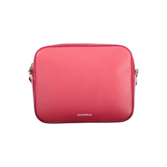 Sac à main Coccinelle en cuir rouge pour femme