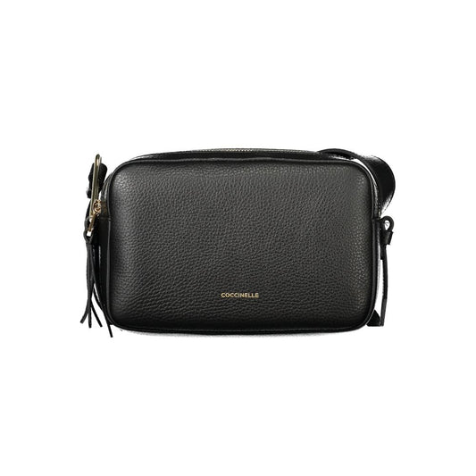 Coccinelle Schwarze Lederhandtasche
