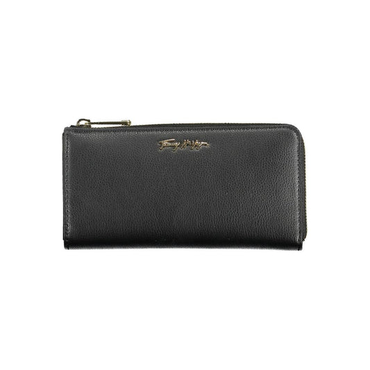 Portefeuille en polyéthylène noir Tommy Hilfiger