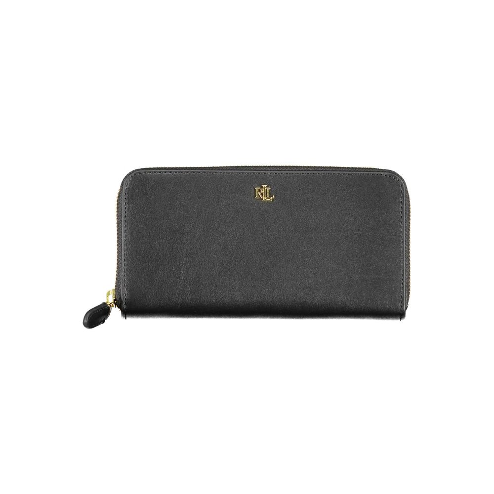 Ralph Lauren Black Leather Wallet at The Platonist