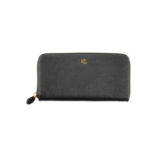 Ralph Lauren Black Leather Wallet at The Platonist