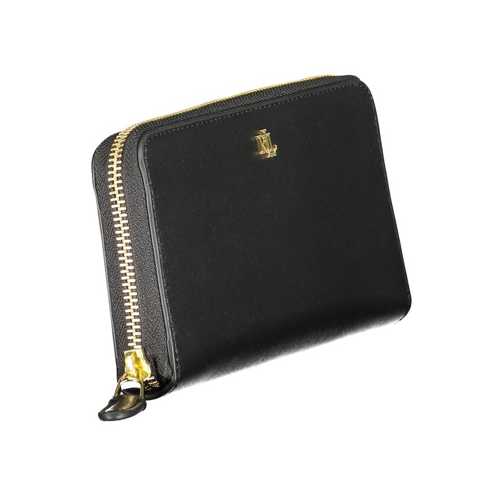 Ralph Lauren Black Leather Wallet at The Platonist