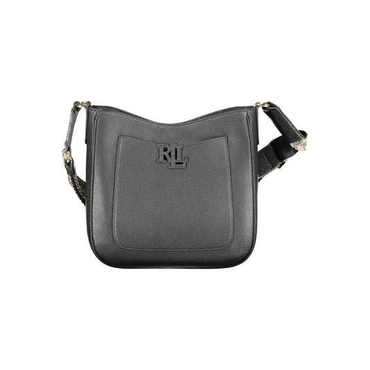 Ralph Lauren Black Leather Handbag at The Platonist