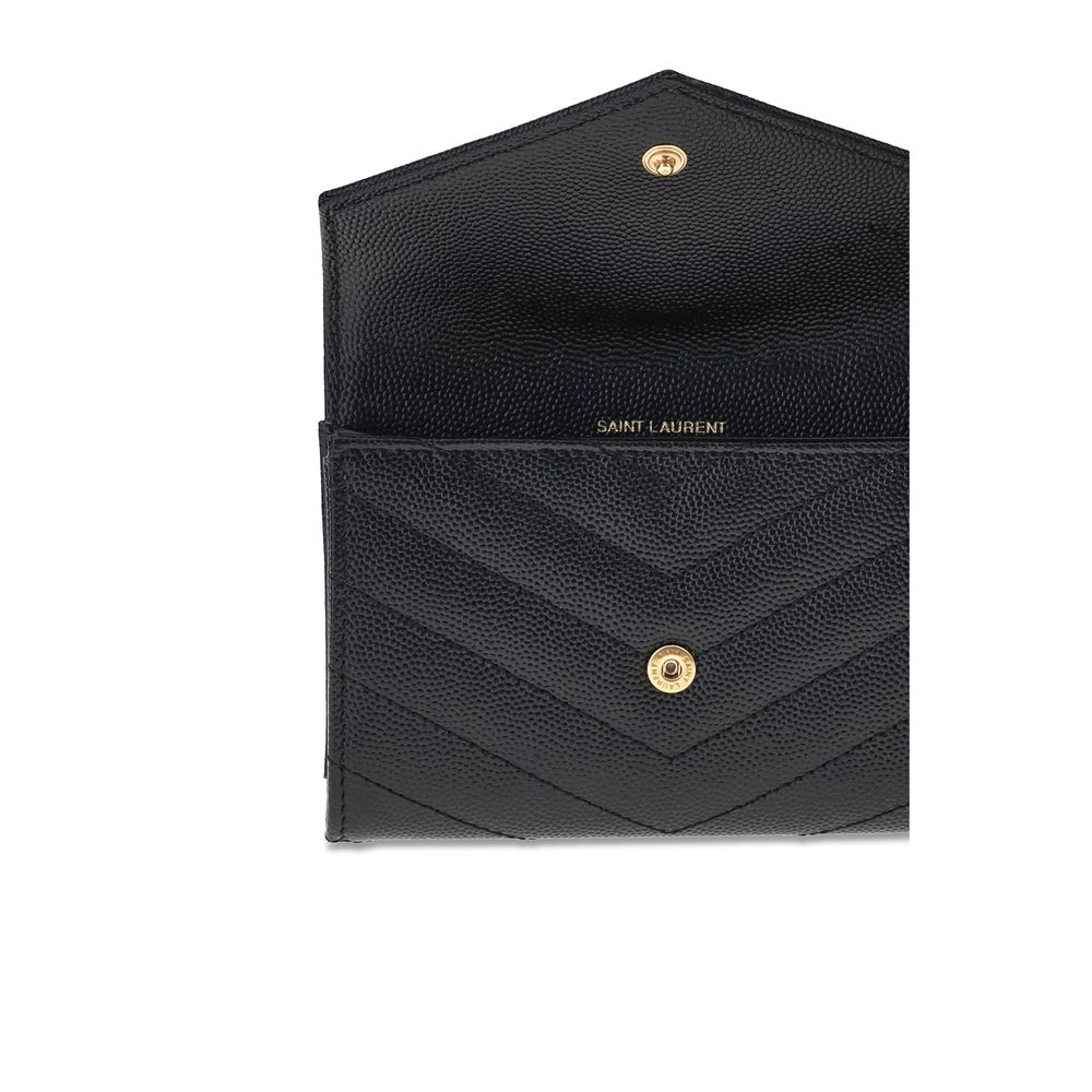 Saint Laurent Leather Wallet at The Platonist