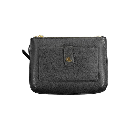 Ralph Lauren Black Leather Handbag at The Platonist