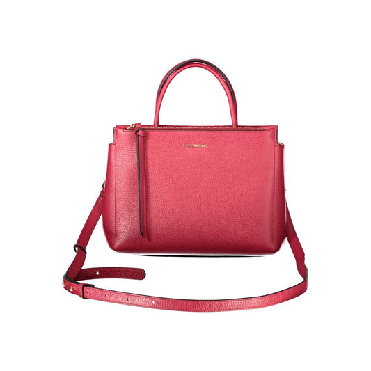 Sac à main en cuir rouge Coccinelle