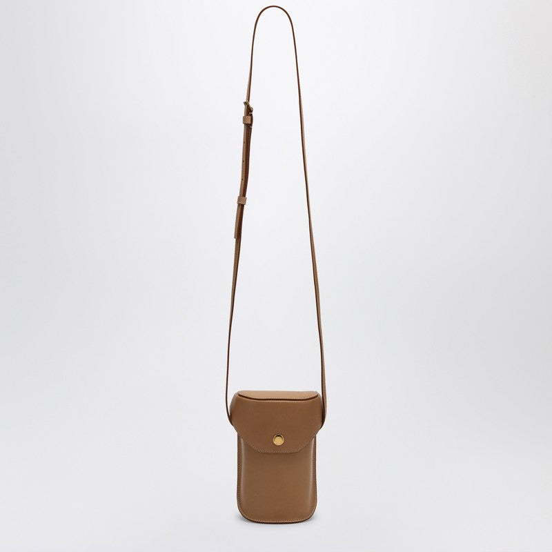 Saint Laurent Brown Leather Mini Bag