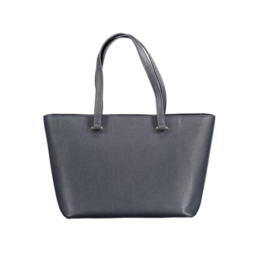 Tommy Hilfiger – Blaue Polyethylen-Handtasche