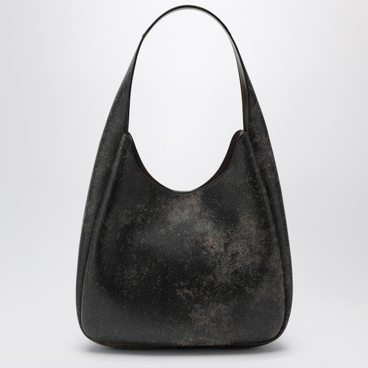Grand sac hobo Stella McCartney avec effet vieilli et logo