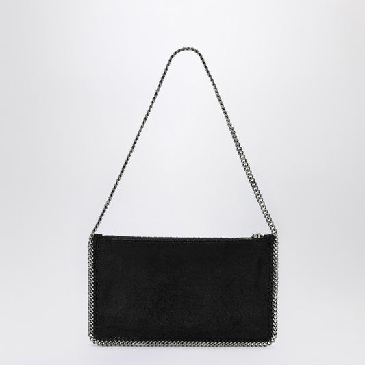 Stella McCartney – Schwarze Falabella-Clutch-Umhängetasche