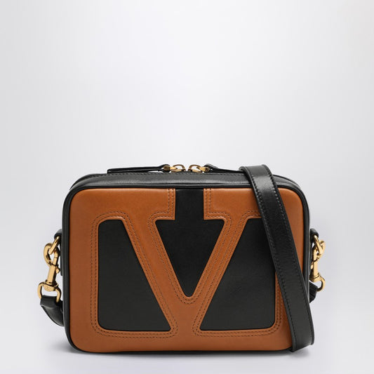 Valentino Garavani Viva Superstar Umhängetasche Schwarz/Gewürz