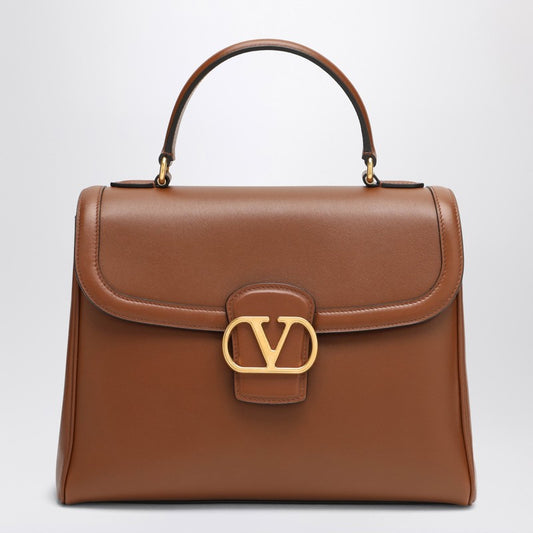 Valentino Garavani Large Shoulder Bag 9To5 Tobacco