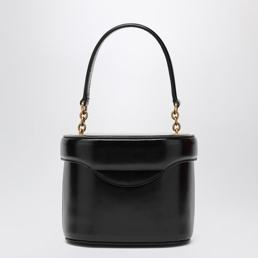 Valentino Garavani Black Leather Vanity Bag