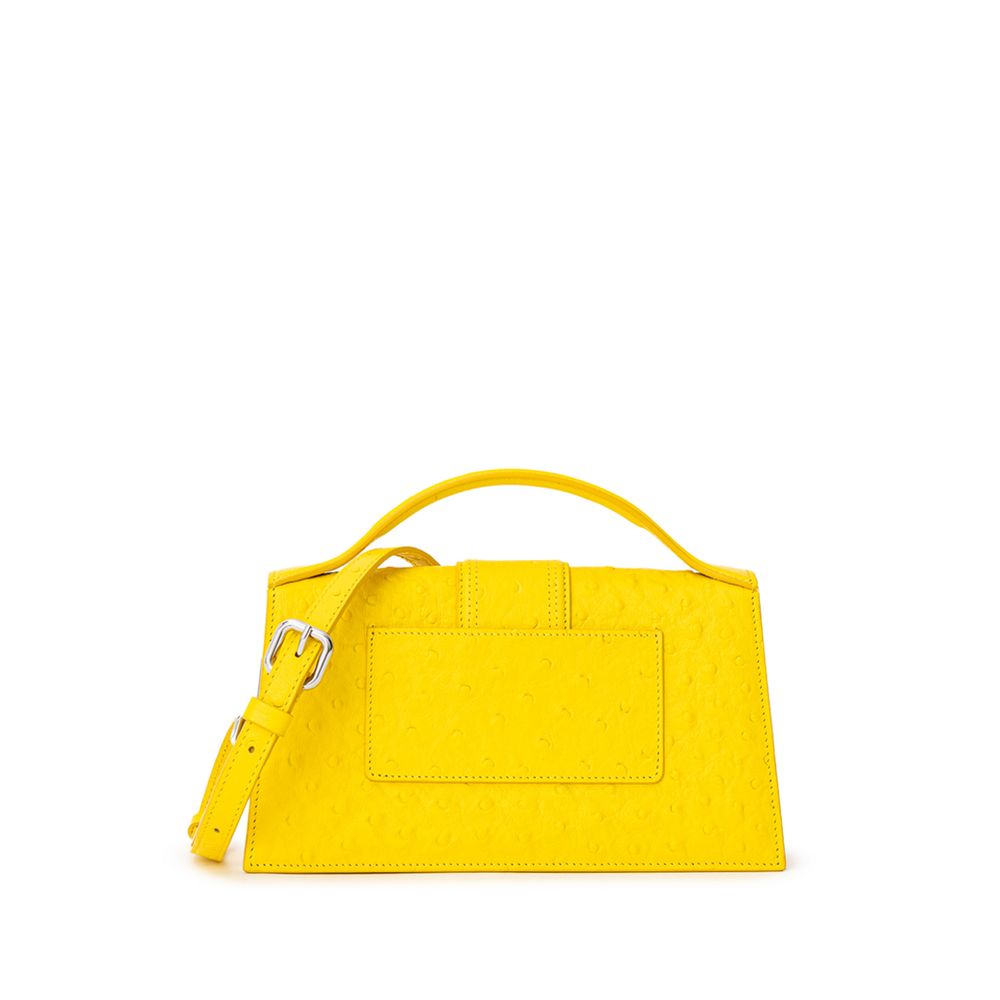 Jacquemus Yellow Leather Handbag at The Platonist