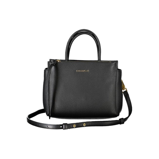 Coccinelle Schwarze Lederhandtasche