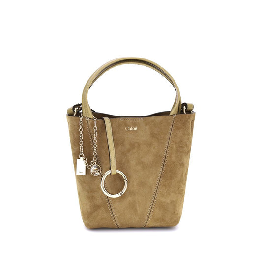 Chloé Suede Spin Handbag at The Platonist