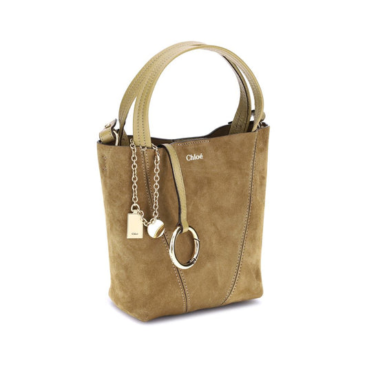 Chloé Suede Spin Handbag at The Platonist