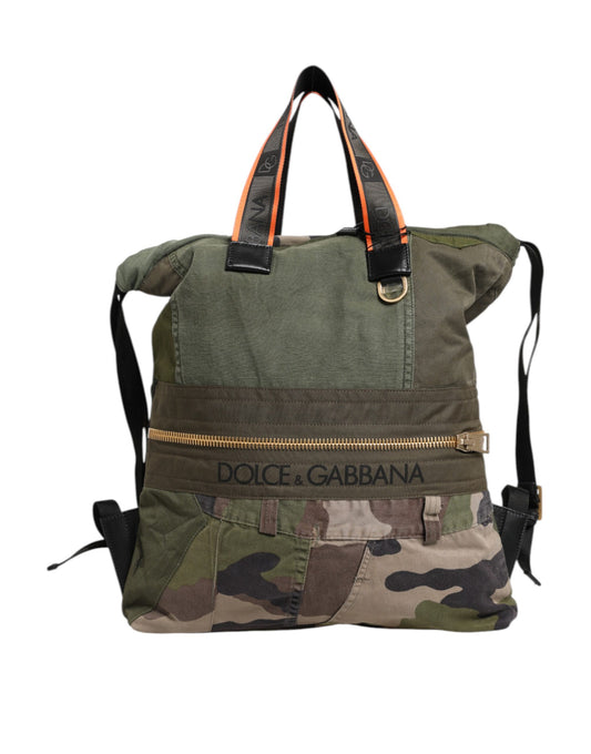 Portefeuille continental Dolce &amp; Gabbana en cuir d'autruche vert exquis
