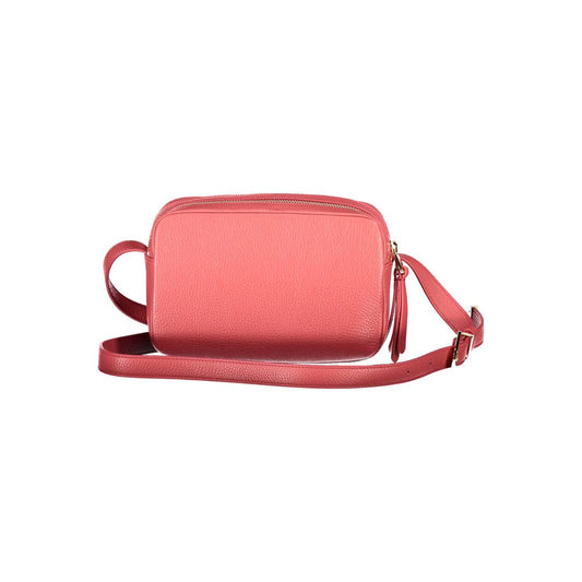 Sac à main en cuir rose Coccinelle