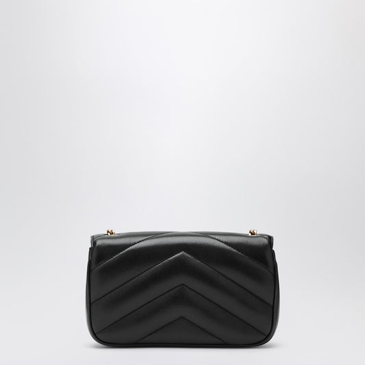 Saint Laurent Loulou Mini Black Leather Bag