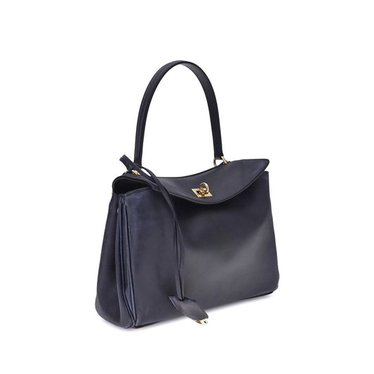Balenciaga Rodeo Small Shoulder Bag in used-effect leather at The Platonist