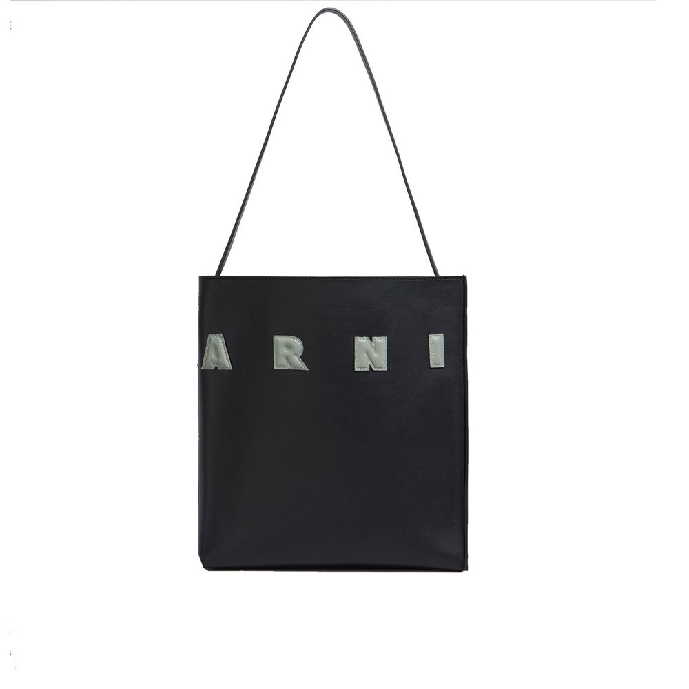 Marni – Kleine Hobo-Tasche „Museo“ aus Leder