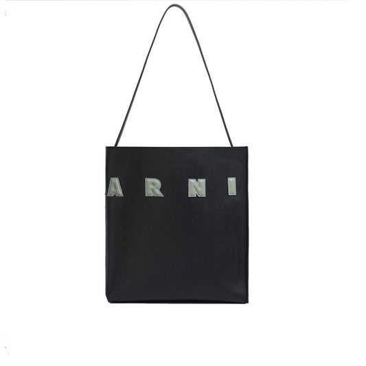 Marni – Kleine Hobo-Tasche „Museo“ aus Leder