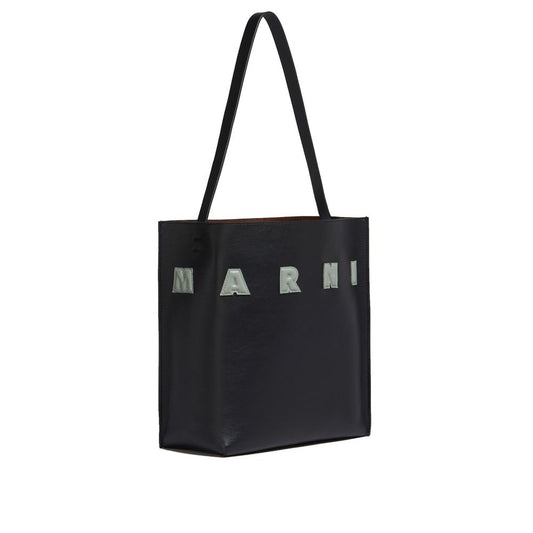 Marni – Kleine Hobo-Tasche „Museo“ aus Leder